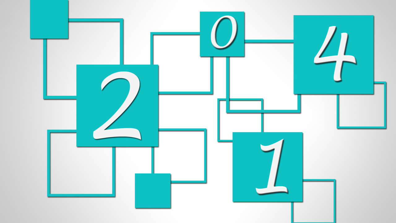 2014, белый фон