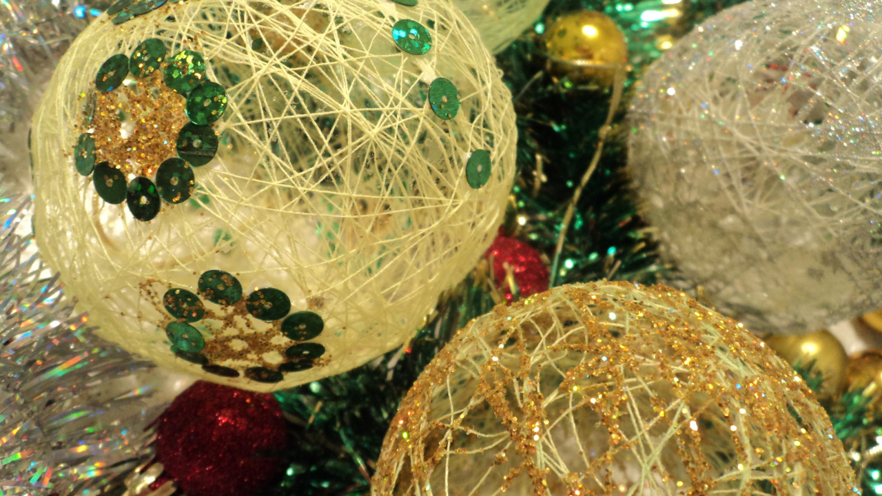 Елочные игрушки своими руками