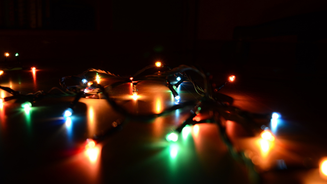 Цветные гирлянды