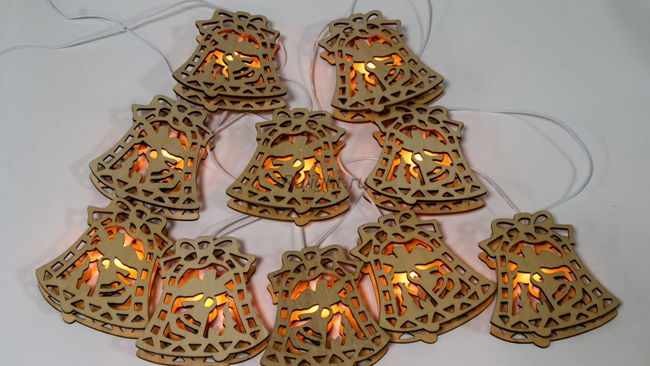 Гирлянда колокольчики