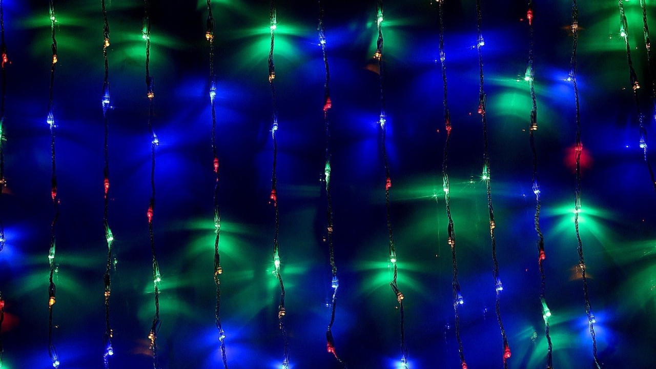 Гирлянда световой дождь