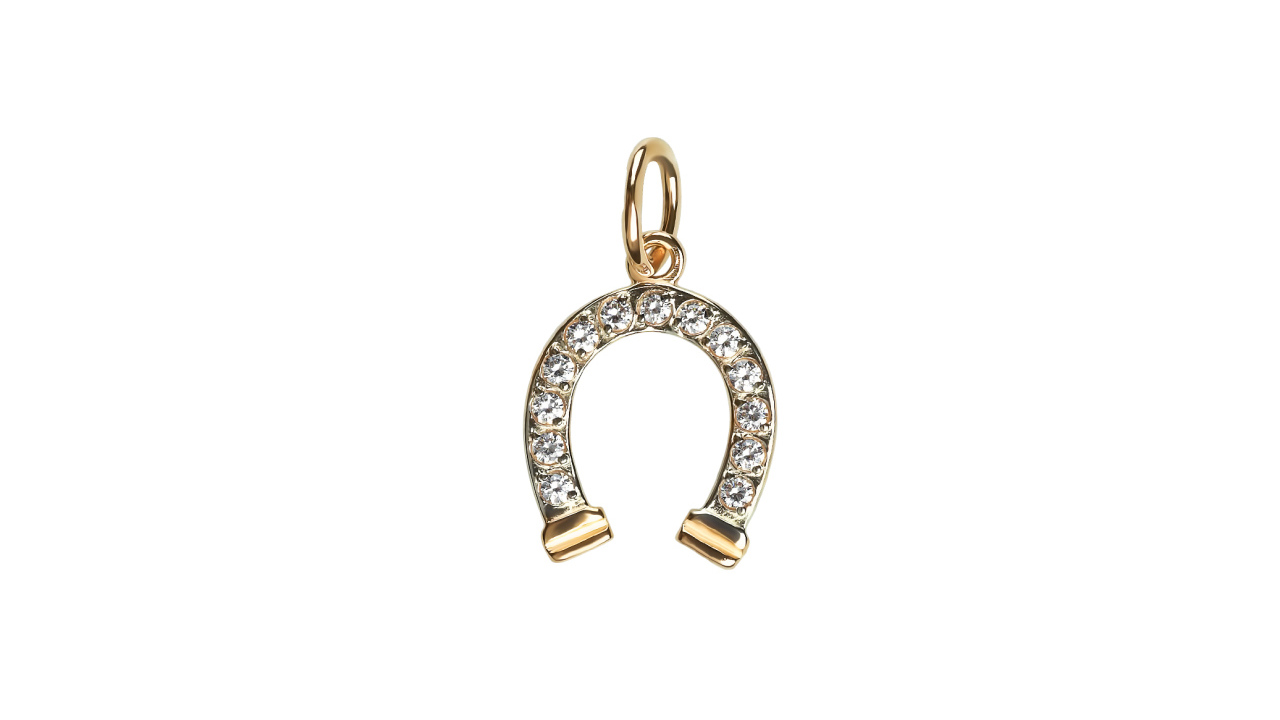 Подкова новогодней лошади