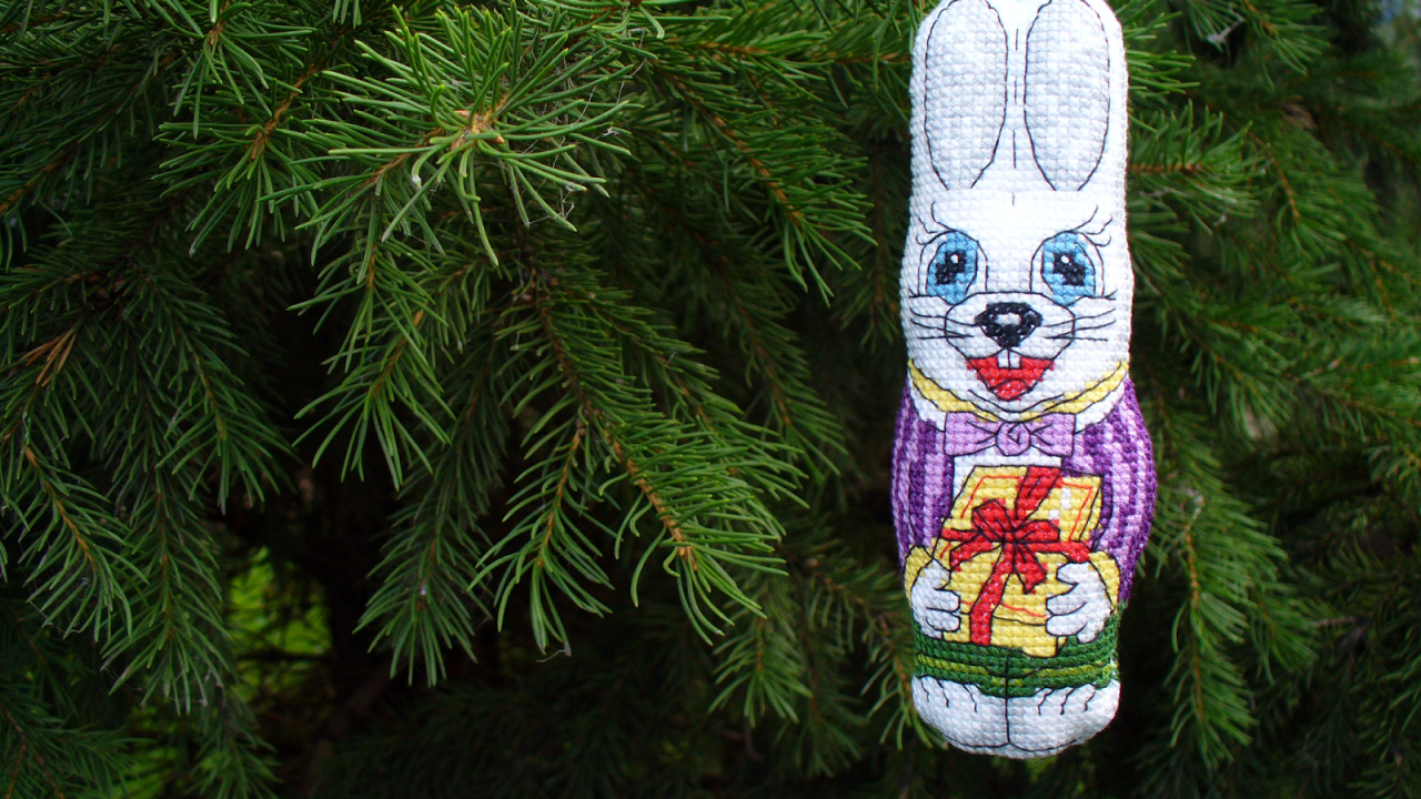 Шоколадные елочные игрушки