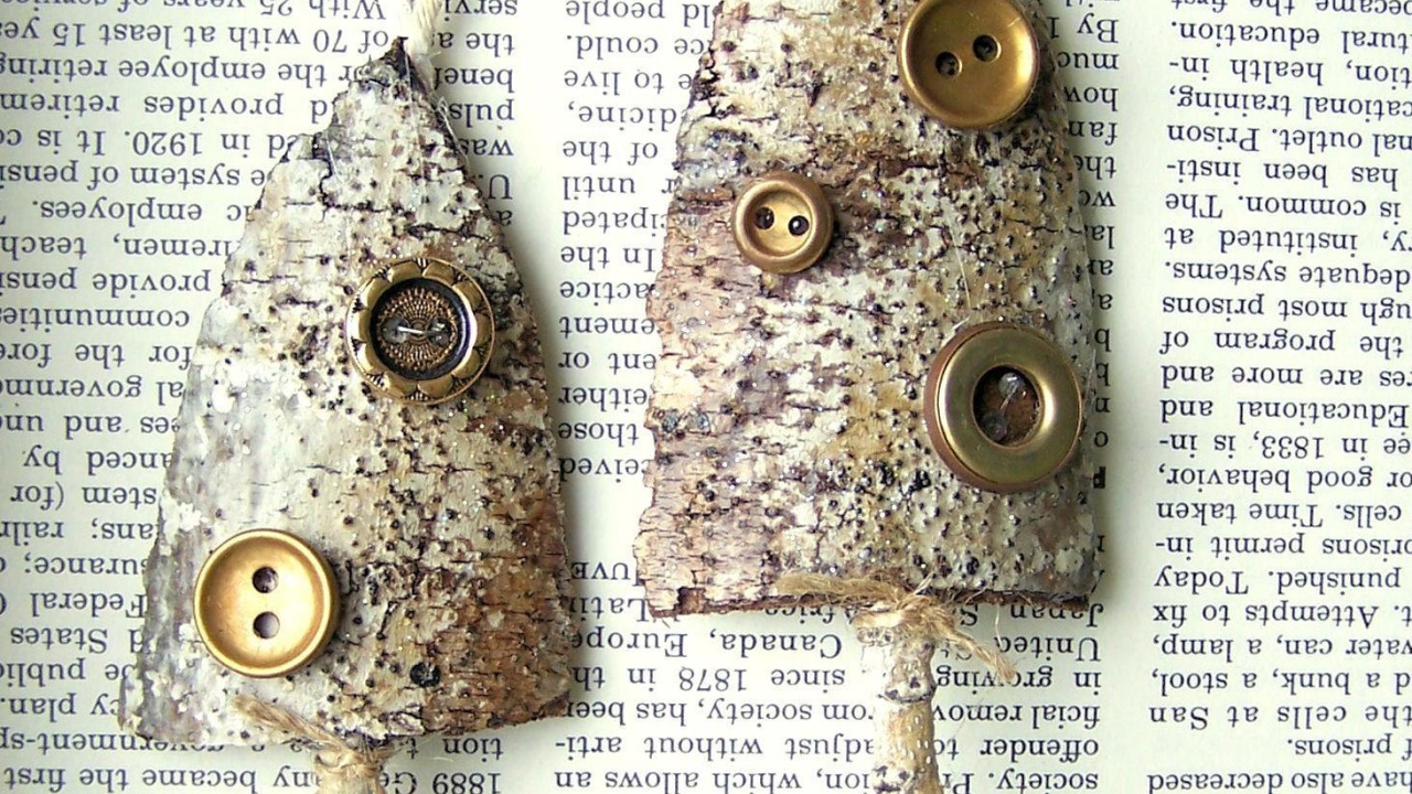 Kреативные елочные игрушки