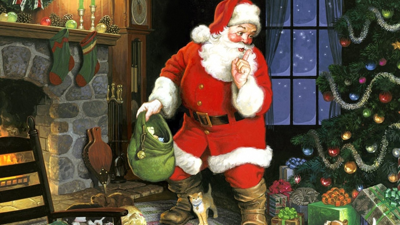 Говорящий дед мороз