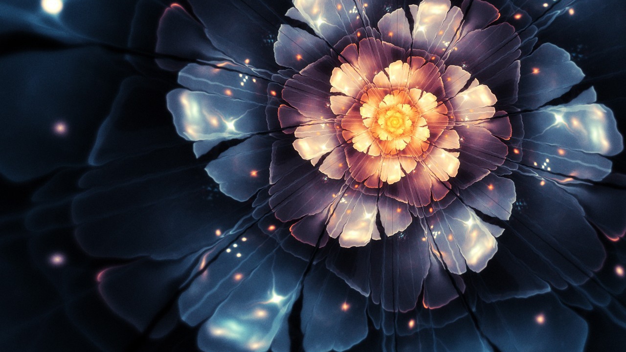 Фантастический цветок