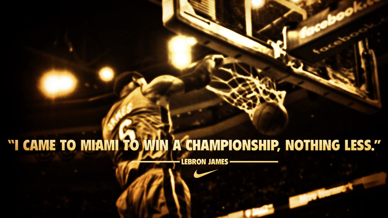 Леброн Джеймс в Nike