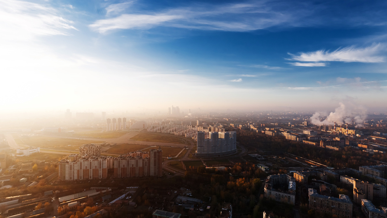  Москва с воздуха