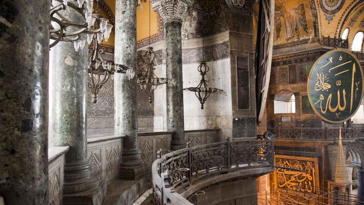 Собор Святой Софии Турция взгляд изнутри