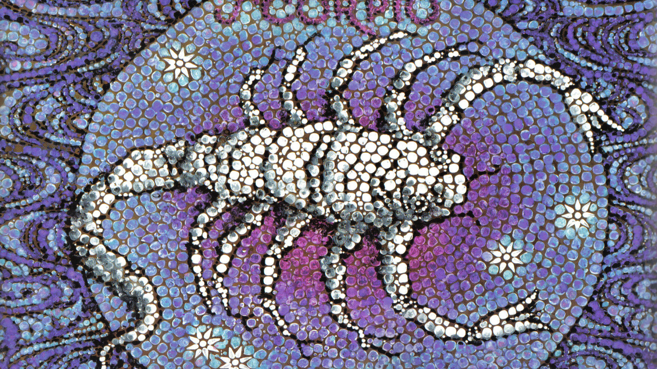 Скорпион, мозаика