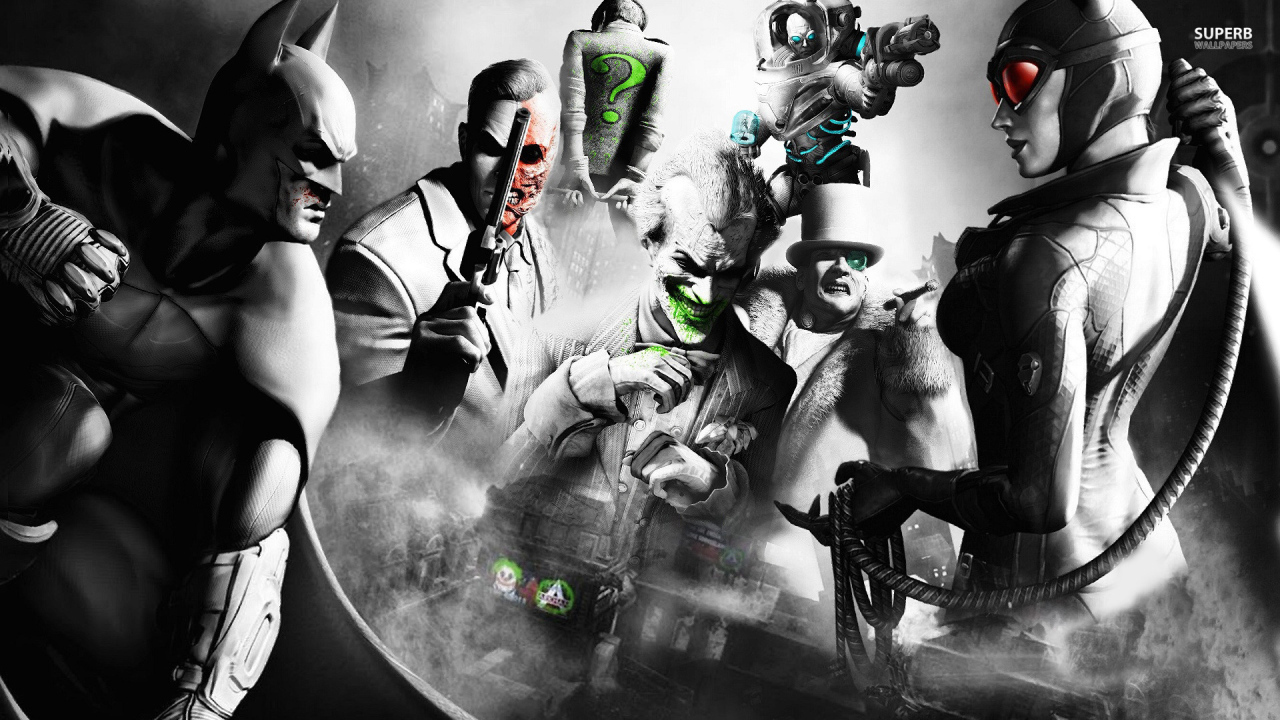 Batman: Arkham Orgins все герои