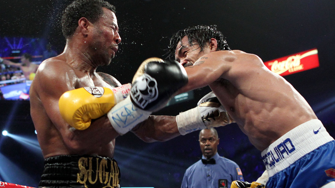 Боксер Шейн Мосли против Пакьяо