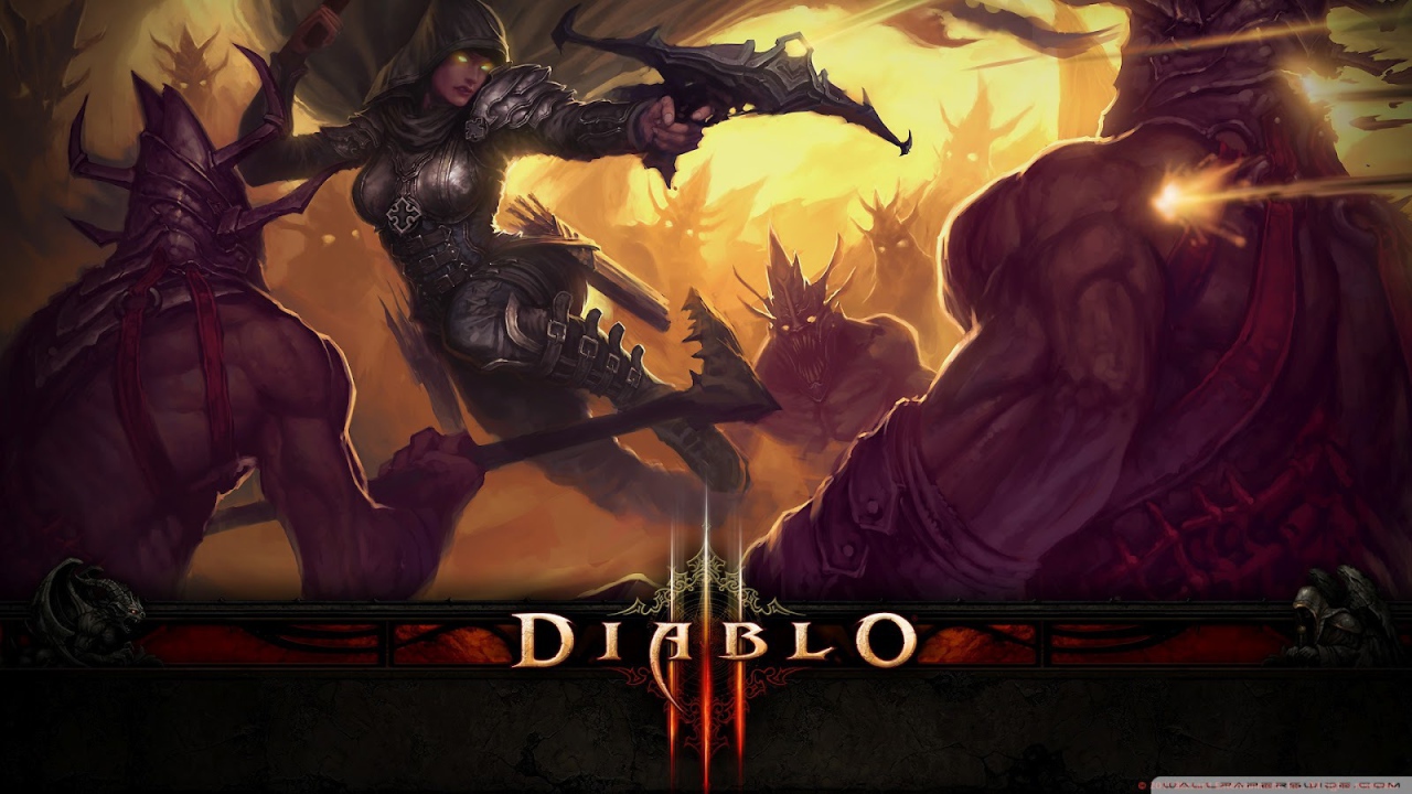 Diablo III: babe in action