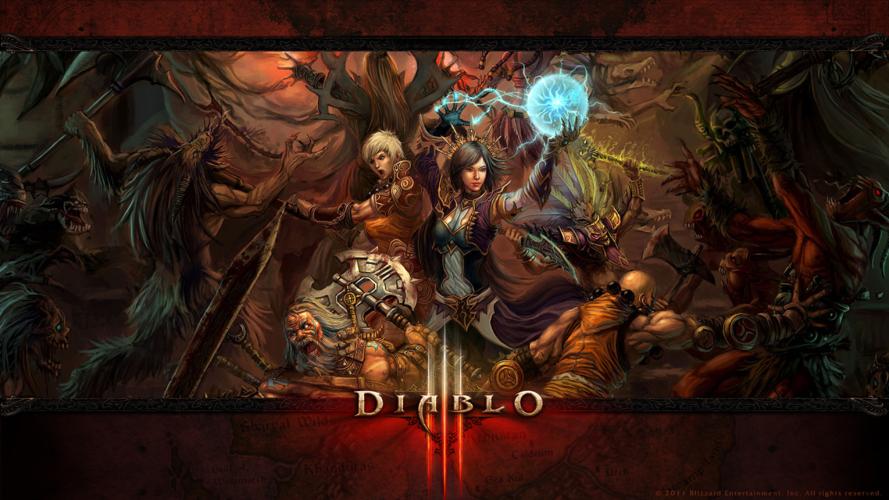 Diablo III: герои используют свои способности
