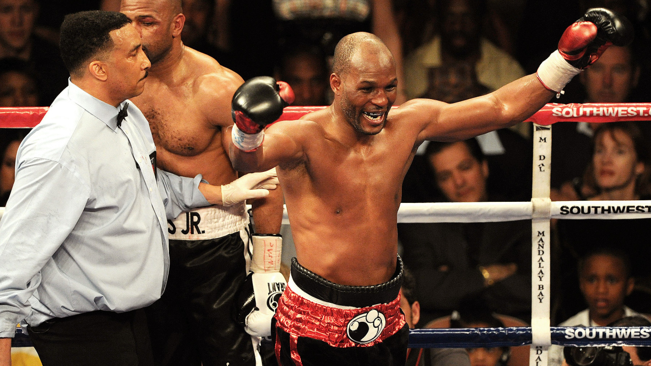 Знаменитый боксер Бернард Хопкинс