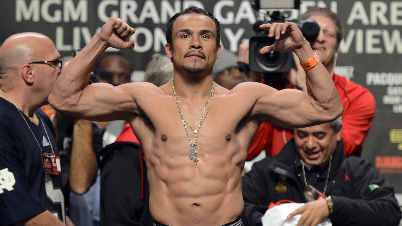 Известный боксер Хуан Мануэль Маркес