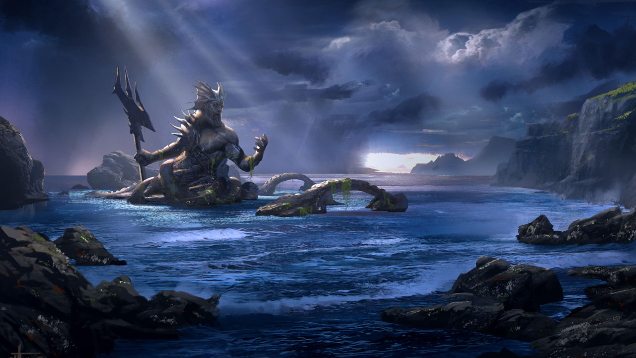 God of War: Ascension: морское чудовище