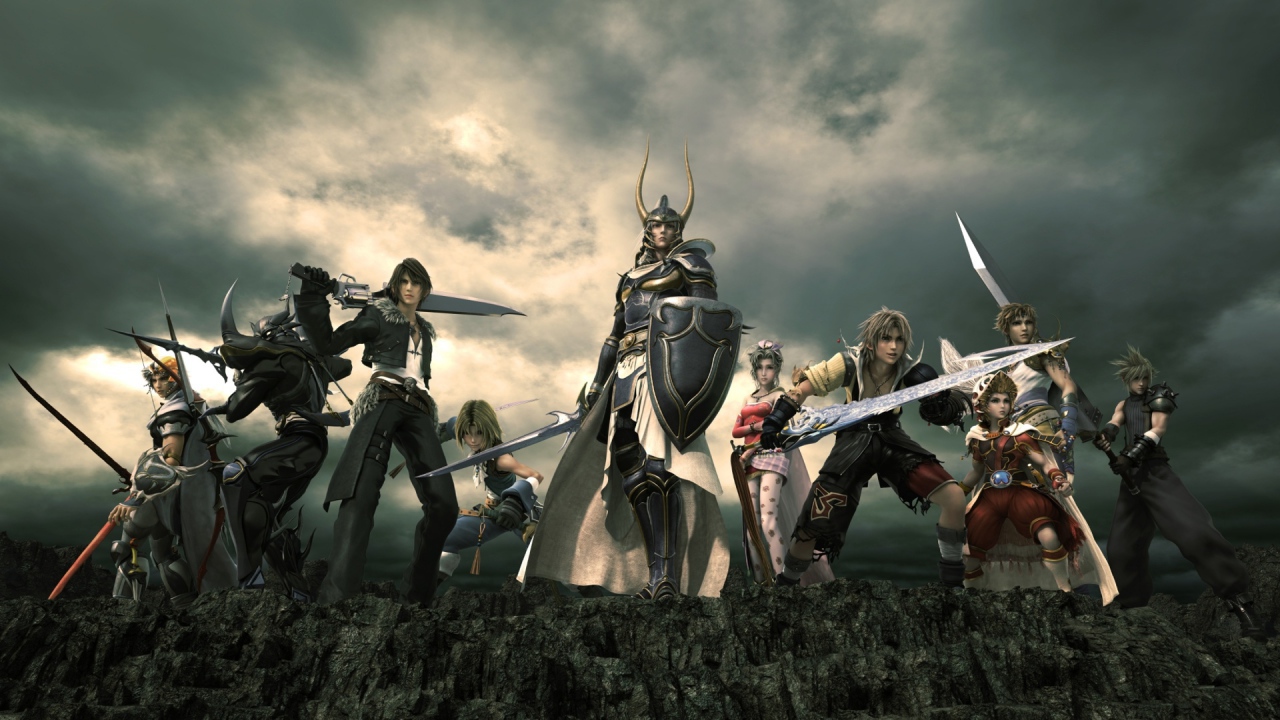 Heroes are preparing for battle Final Fantasy xv
