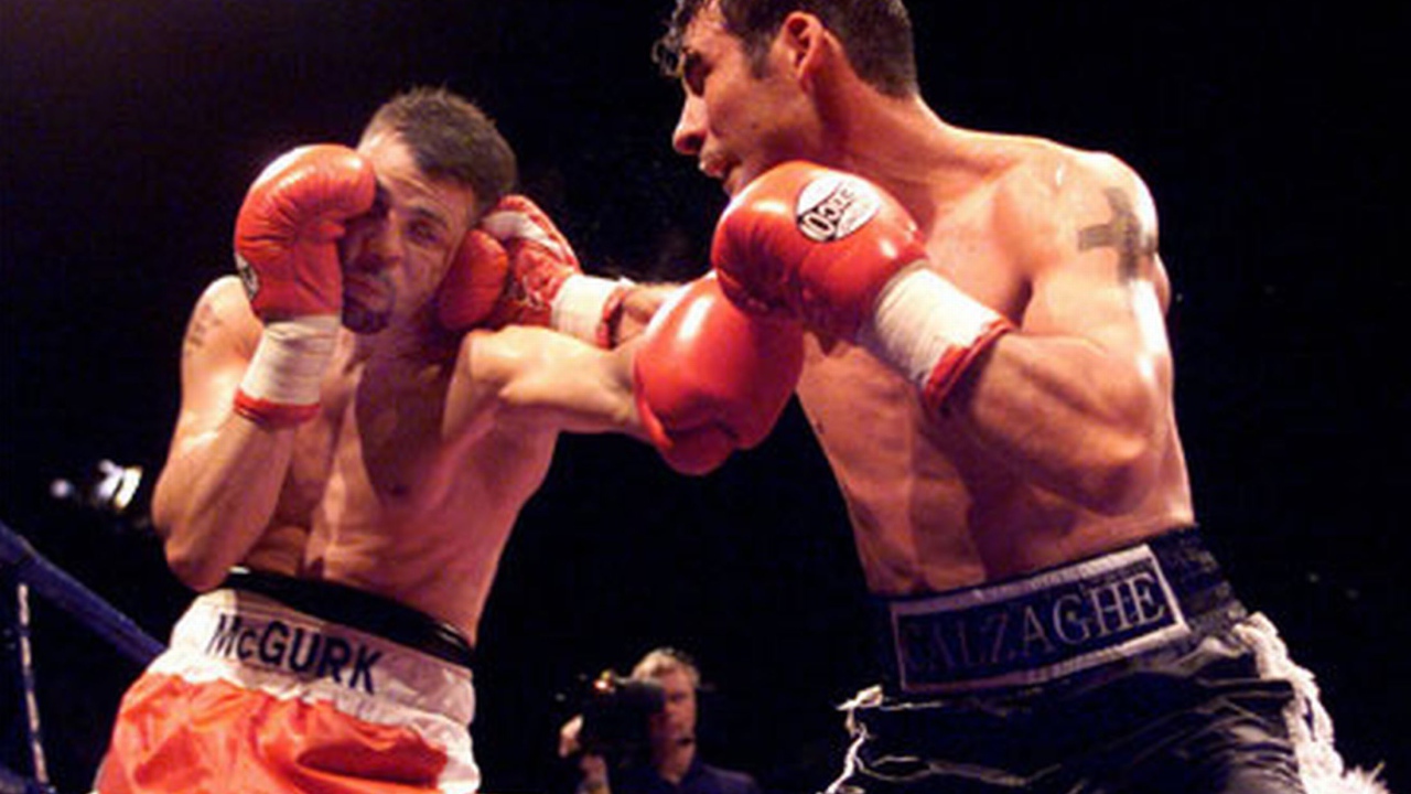 Джо Кальзаге на ринге