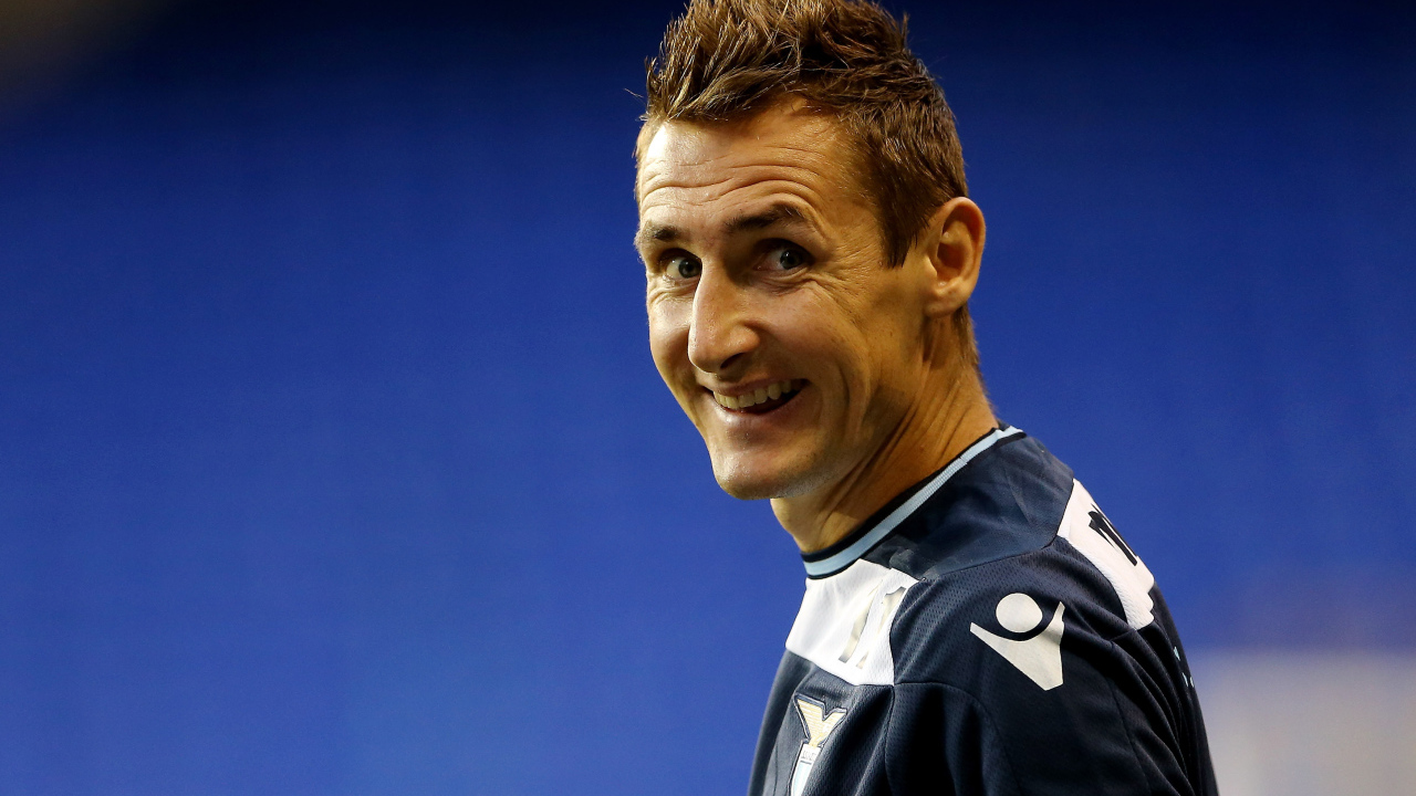 Лацио Мирослав Клозе крупным планом