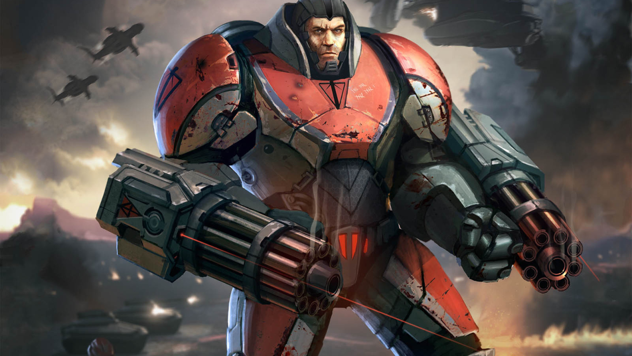 Planetside 2: боевые доспехи