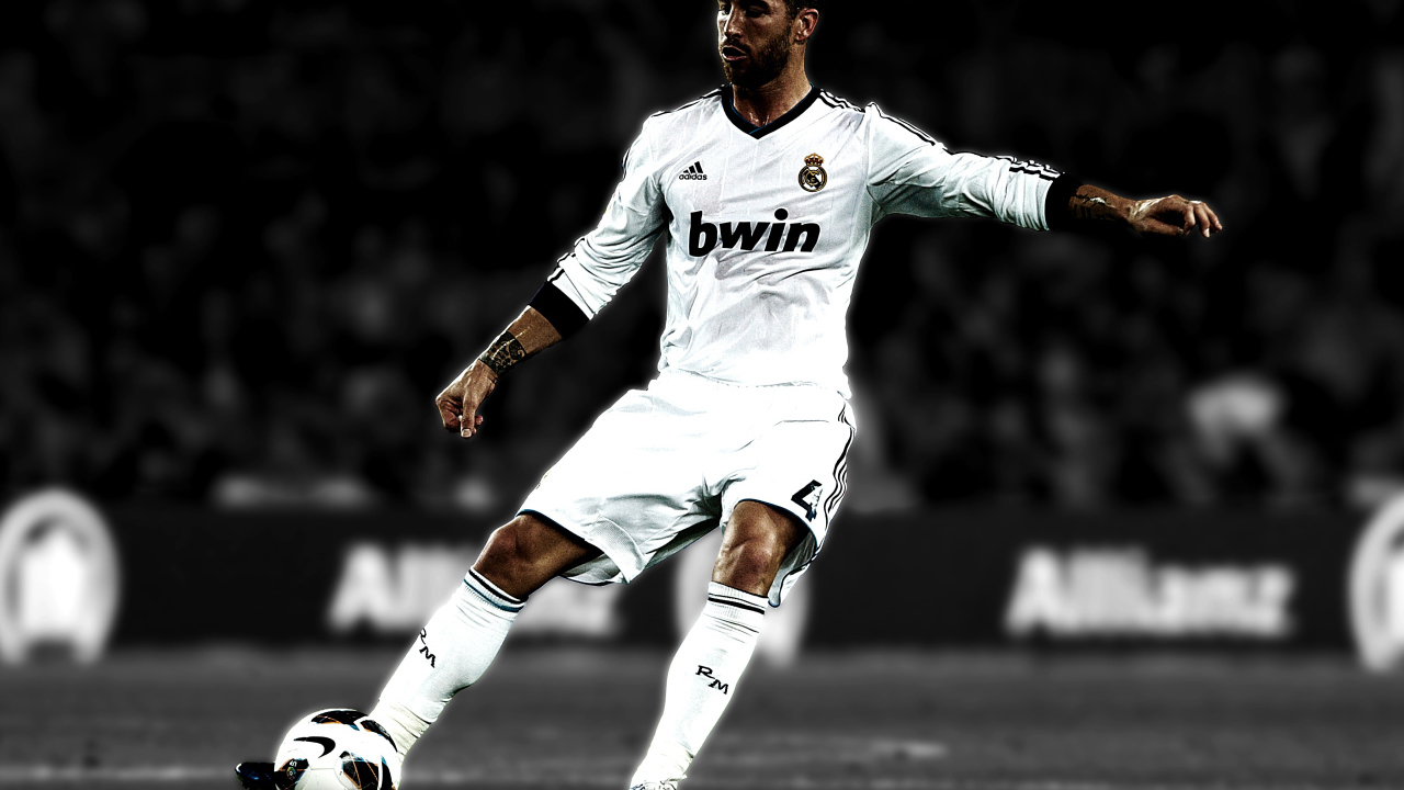 Реал Мадрид Серхио Рамос дриблинг