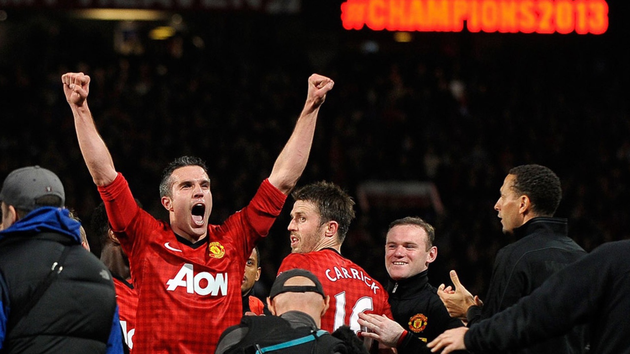 Нападавший Манчестер Юнайтед Робин ван Перси