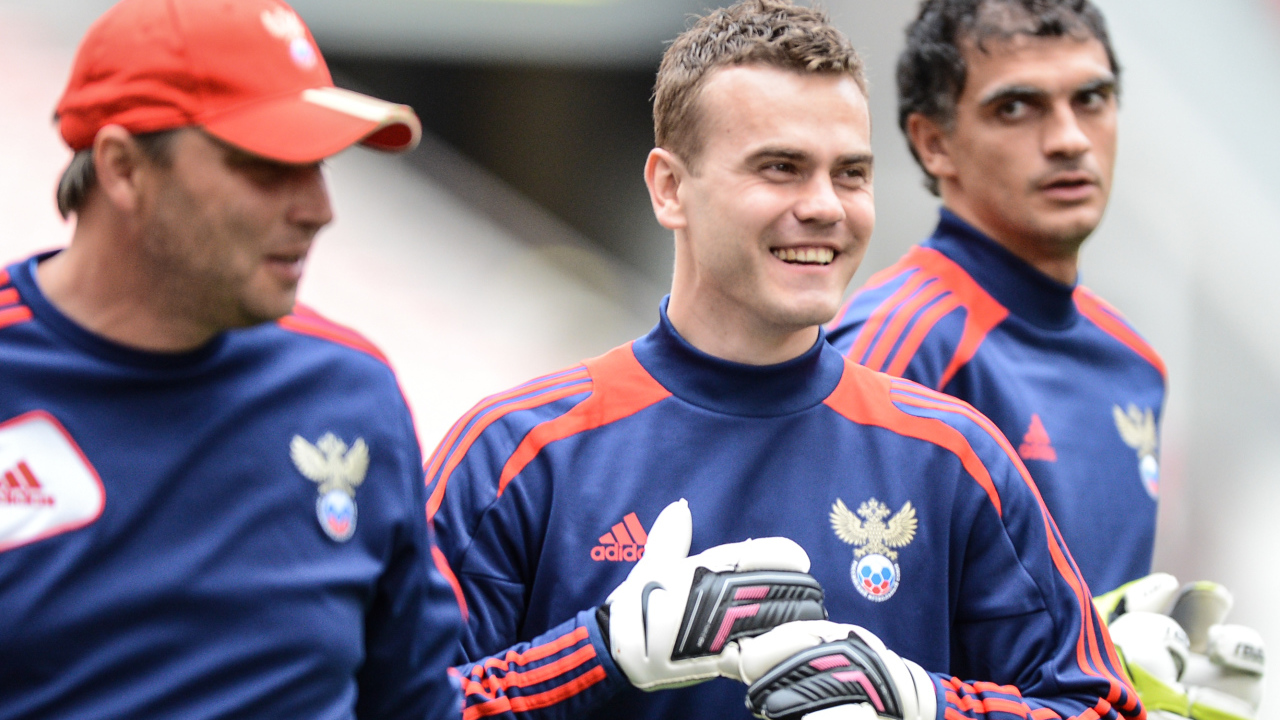 Лучший футболист ЦСКА Игорь Акинфеев