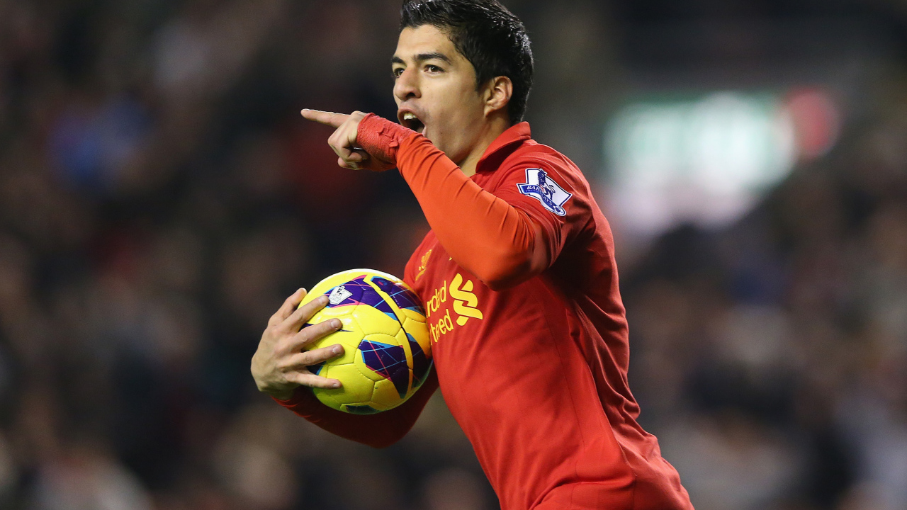 Лучший форвард Ливерпуля Луис Суарес