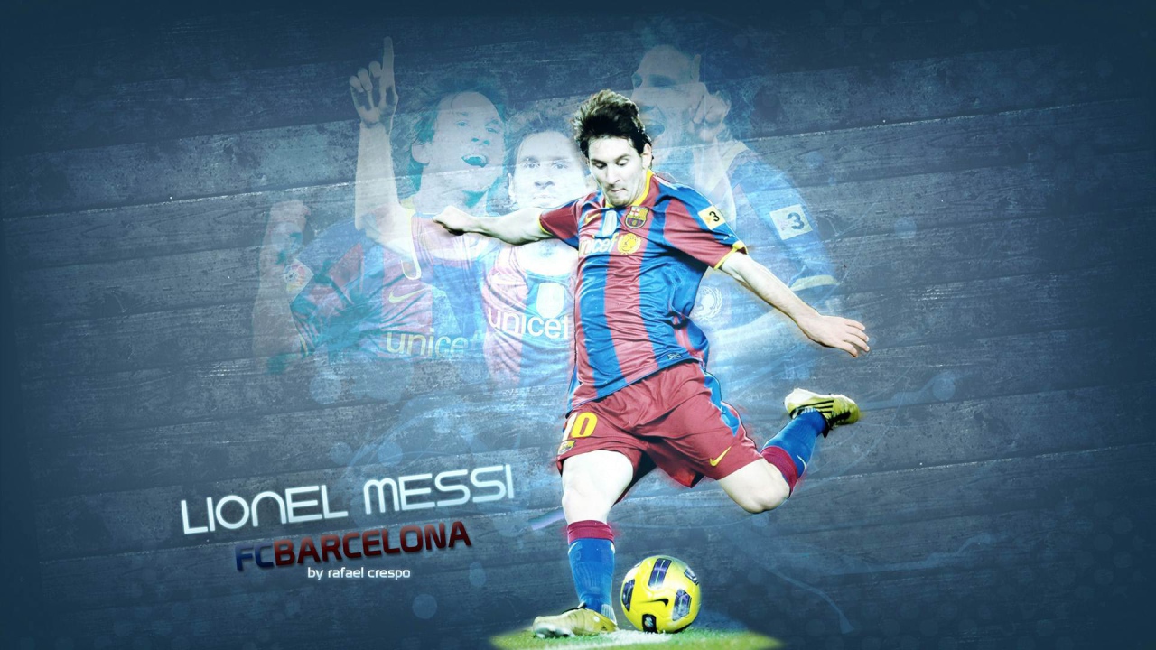 The best player of Barcelona Lionel Messi