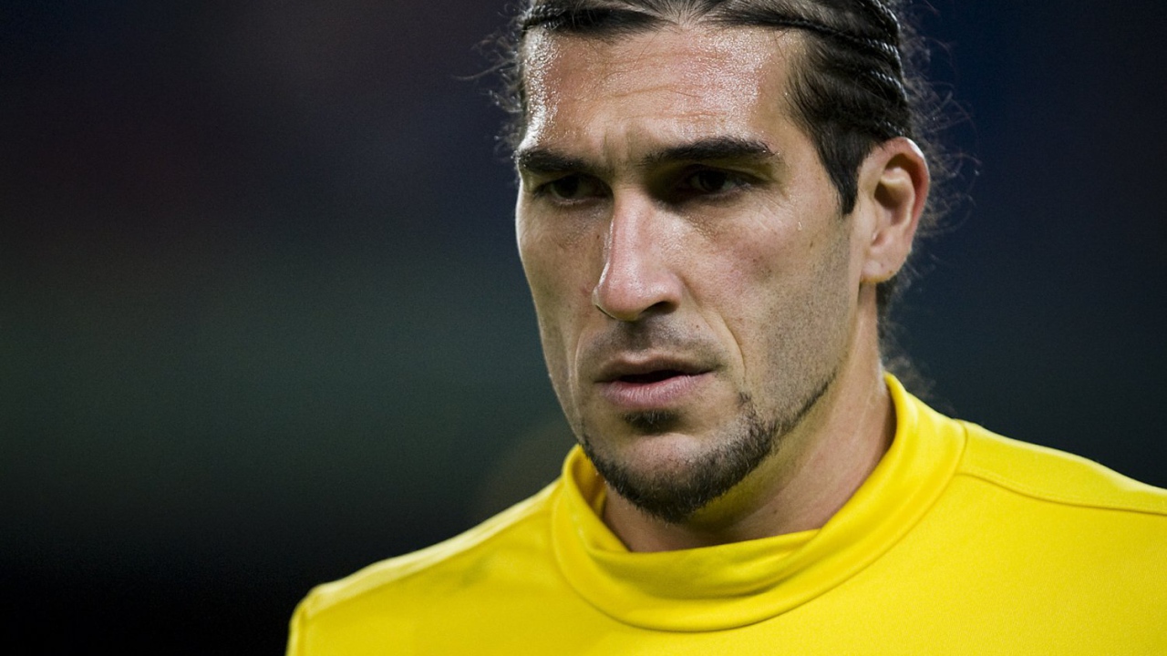 Футболист Барселоны Хосе Пинто