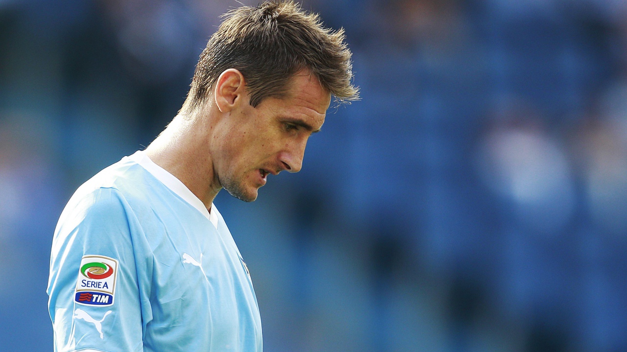The forward of Lazio Miroslav Klose