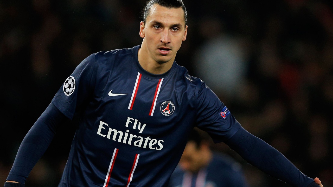 Нападающий ПСЖ Златан Ибрагимович