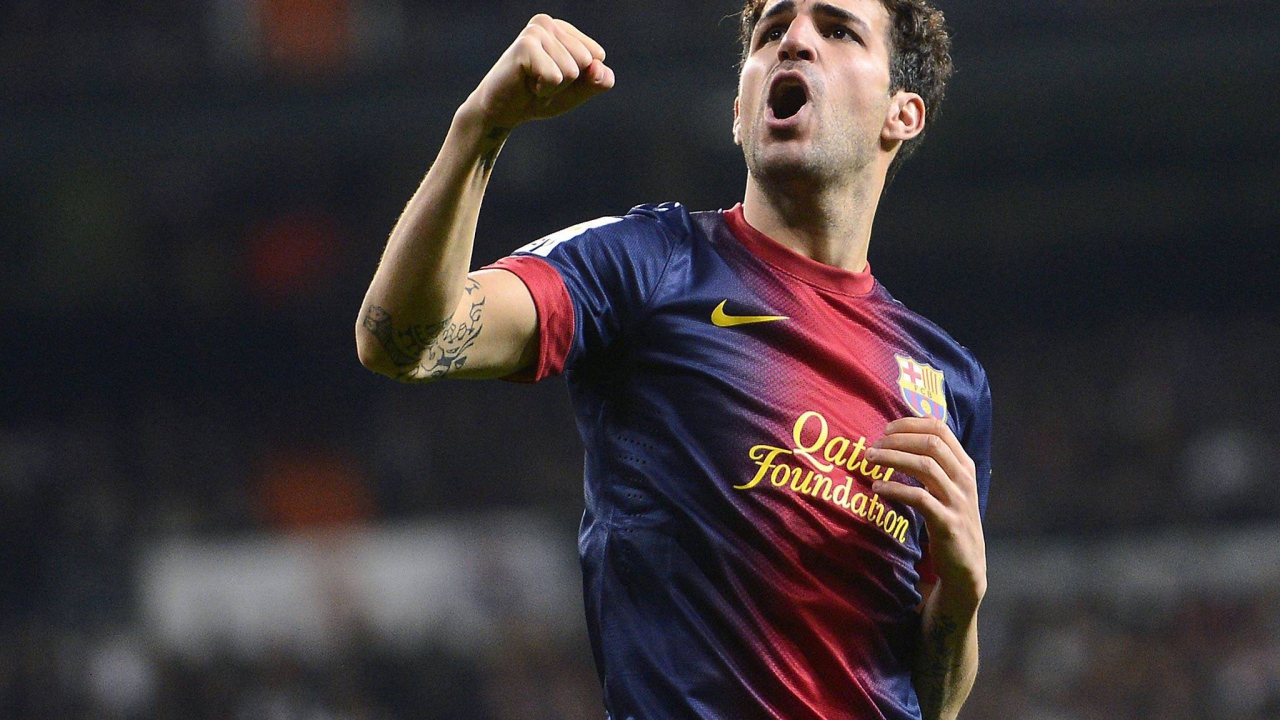 Полузащитник Барселоны Франсеск Фабрегас выиграл игру