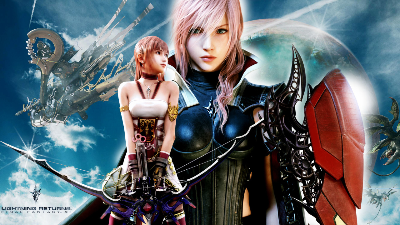 Героиня в игре Final Fantasy XV