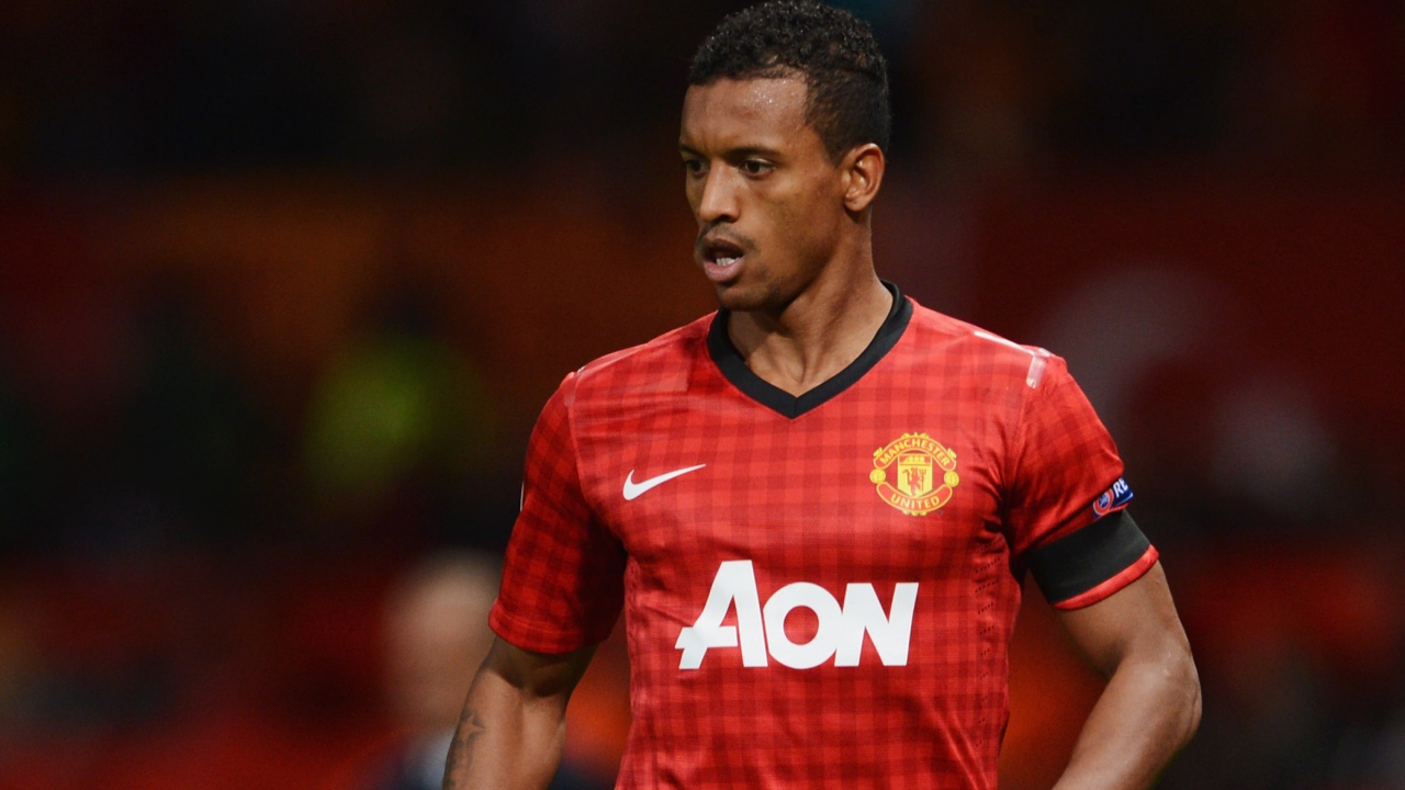 Игрок Манчестер Юнайтед Луиш Нани