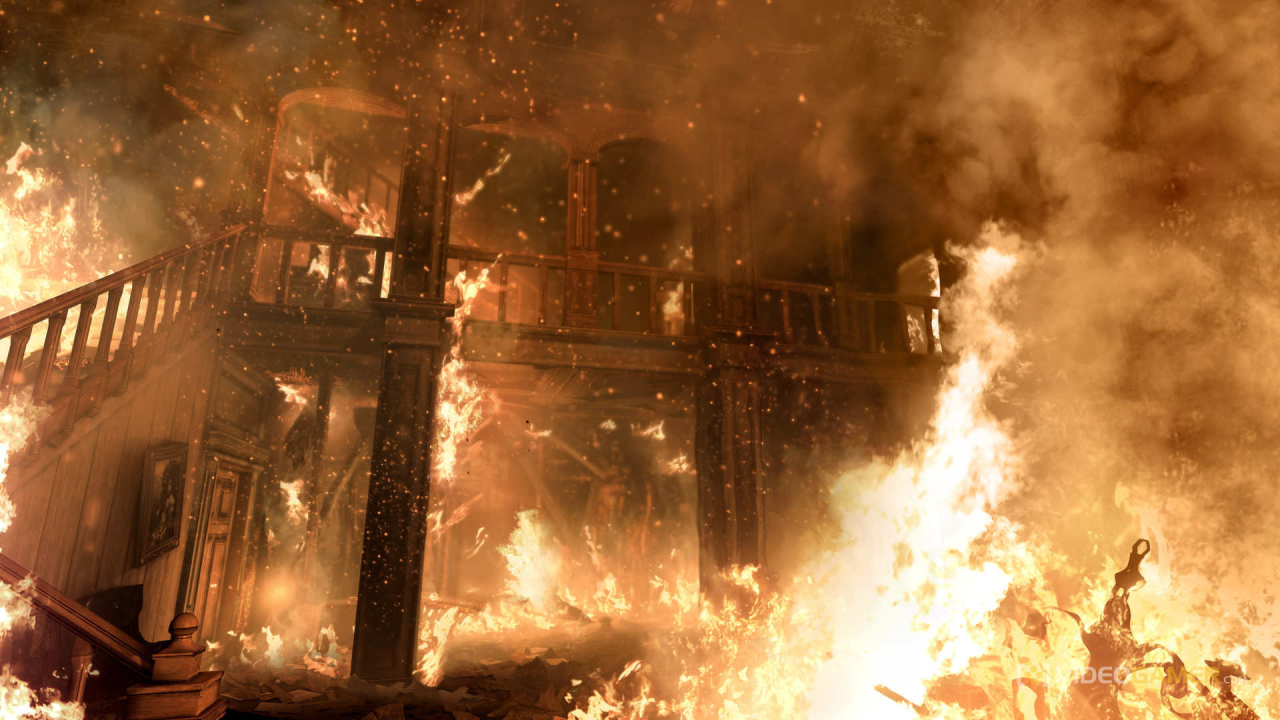 Thief: здание в огне