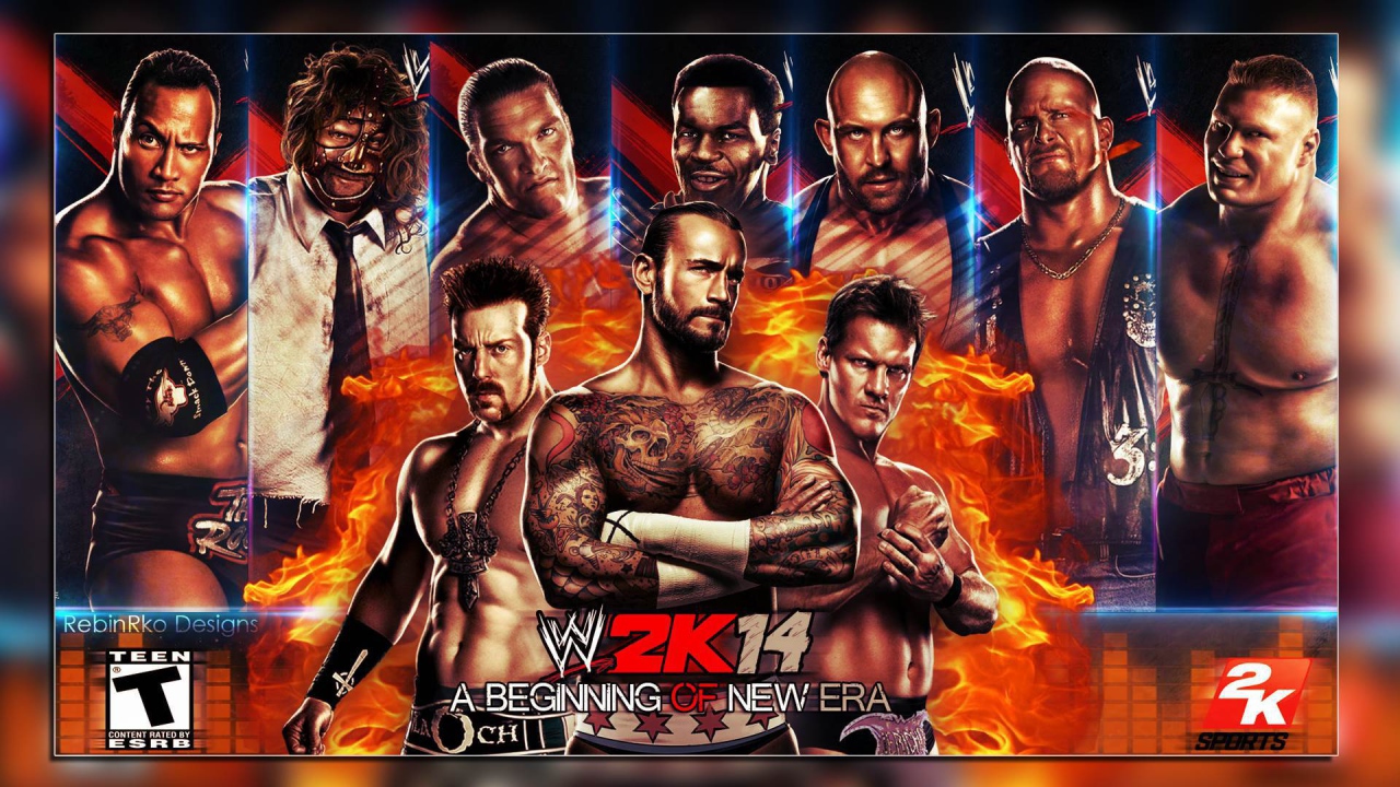 WWE 2K14:  the fighters on PS4 coming soon