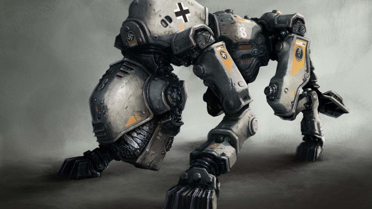Wolfenstein The New Order: the robot dog