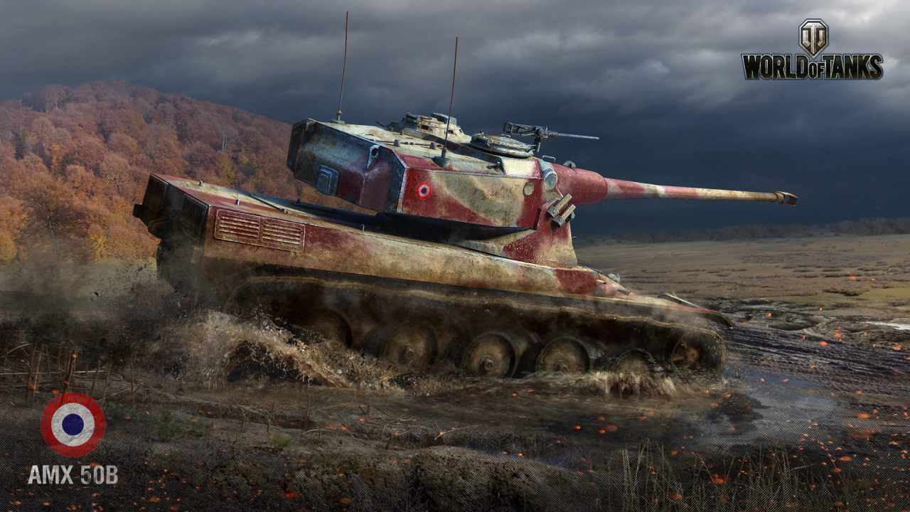 World of Tanks: французский танк AMX50B