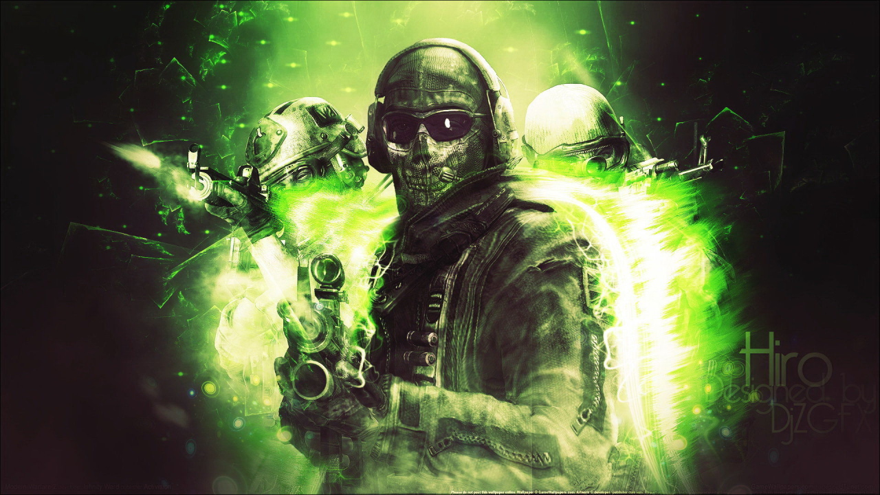 call of duty: ghost green 