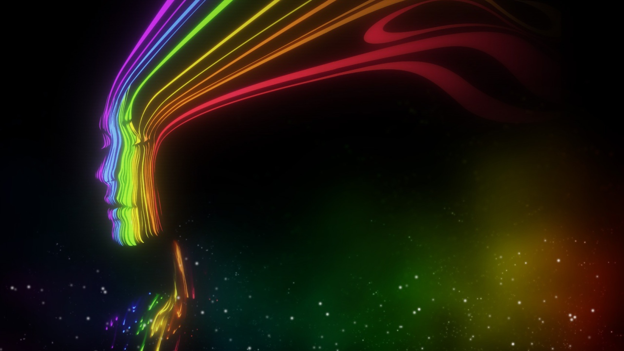 Красочное лицо