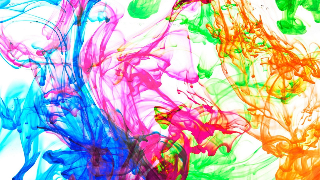 Разноцветный дым