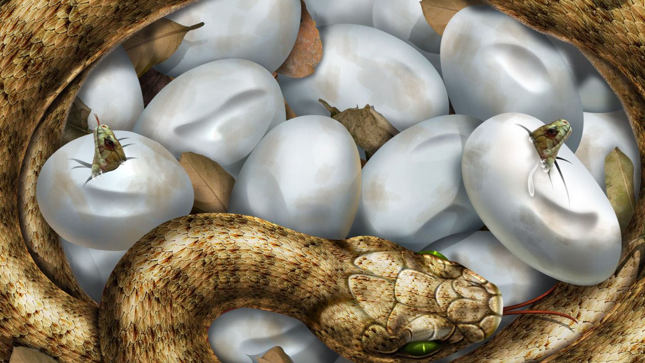 Змея и ее потомство