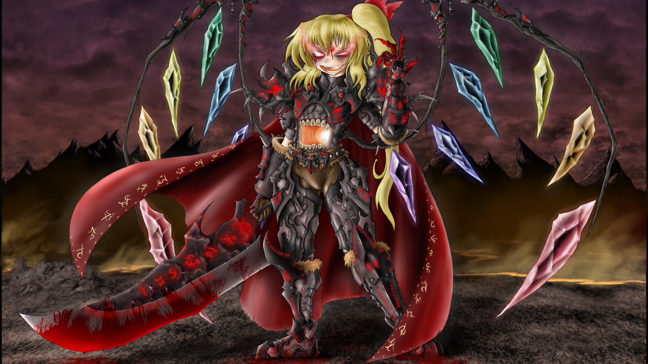 Девочка с окровавленным мечом