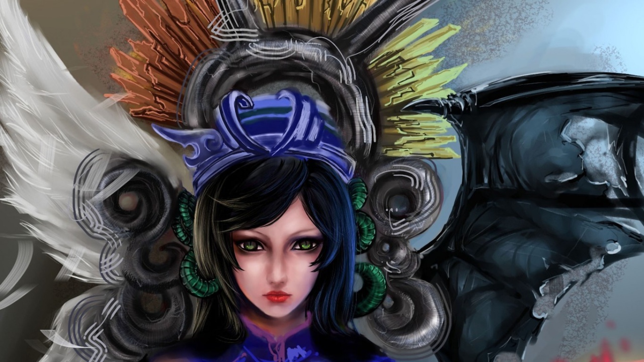 Девушка с крыльями