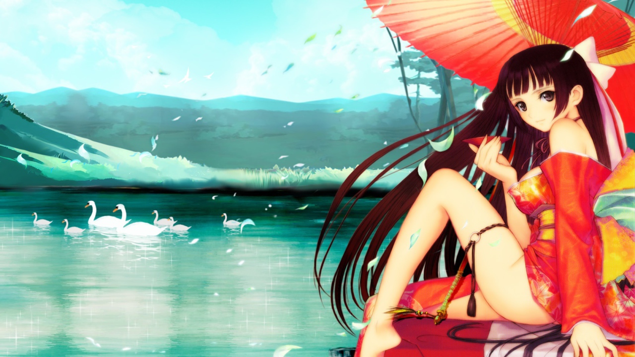 Аниме девушка Хёнтай