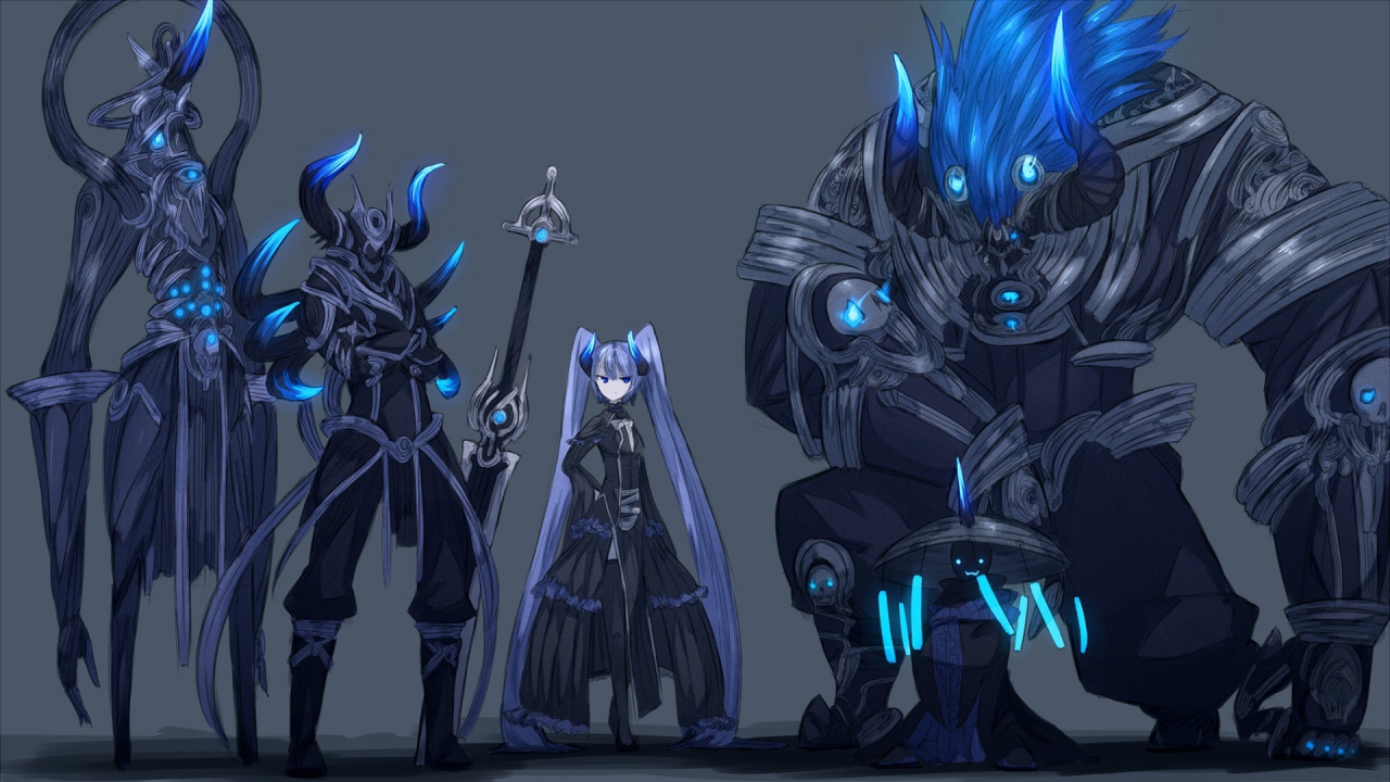 Монстры из Японской анимации