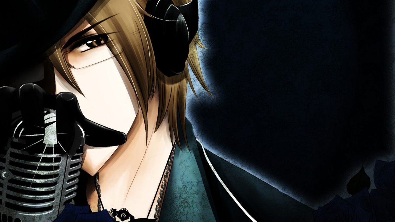 Парень с микрофоном