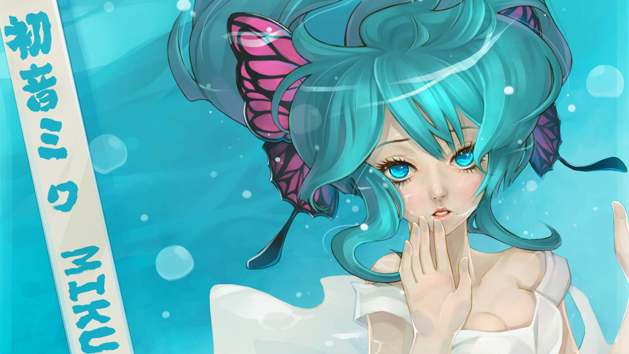 Девочка под водой